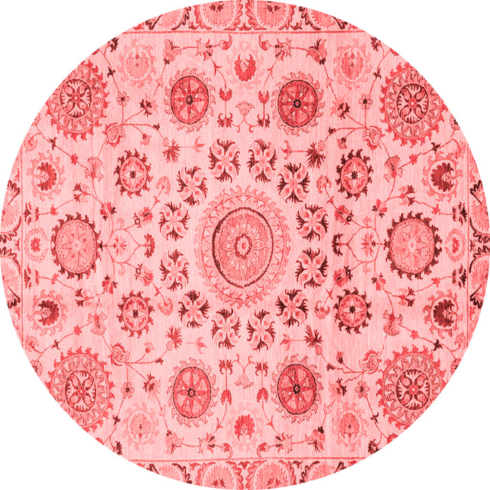Machine Washable Abstract Red Modern Rug, wshabs3915red