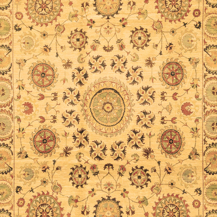 Abstract Brown Modern Rug, abs3915brn