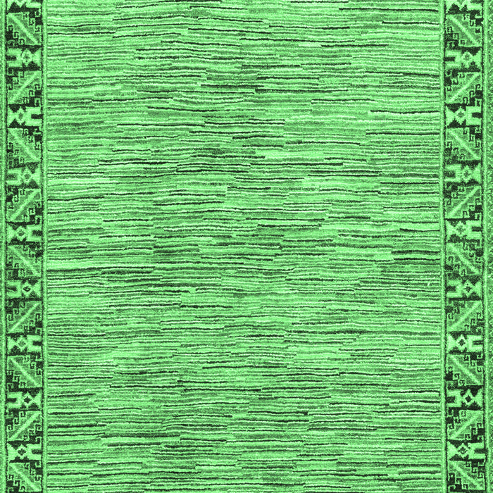 Abstract Emerald Green Modern Rug, abs3916emgrn