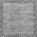 Square Machine Washable Abstract Gray Modern Rug, wshabs3916gry