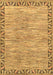 Abstract Brown Modern Rug, abs3916brn