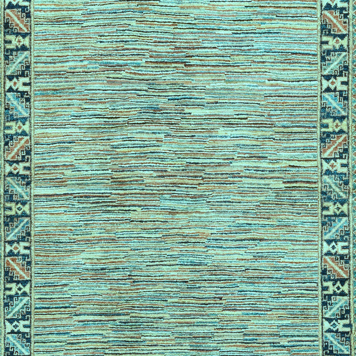 Abstract Light Blue Modern Rug, abs3916lblu