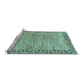 Sideview of Machine Washable Abstract Light Blue Modern Rug, wshabs3916lblu