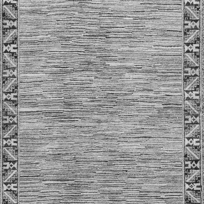 Machine Washable Abstract Gray Modern Rug, wshabs3916gry
