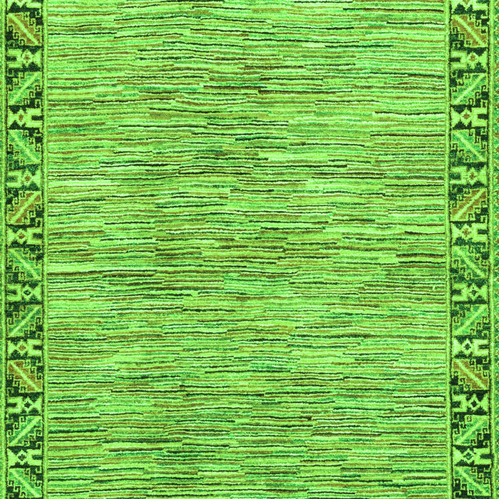 Abstract Green Modern Rug, abs3916grn