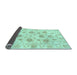 Sideview of Oriental Light Blue Traditional Rug, abs3917lblu