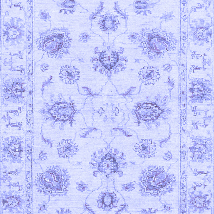 Machine Washable Oriental Blue Traditional Rug, wshabs3917blu