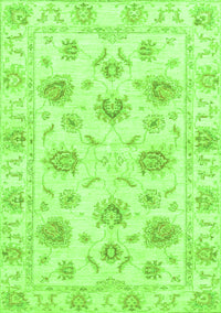 Oriental Green Traditional Rug, abs3917grn