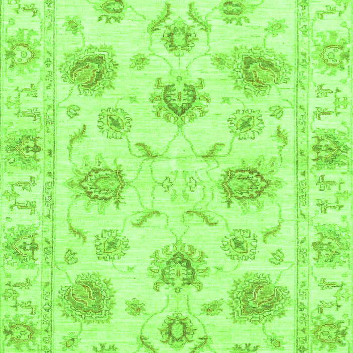 Oriental Green Traditional Rug, abs3917grn