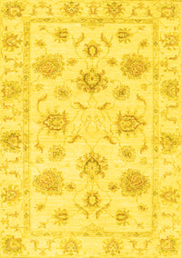 Oriental Yellow Traditional Rug, abs3918yw