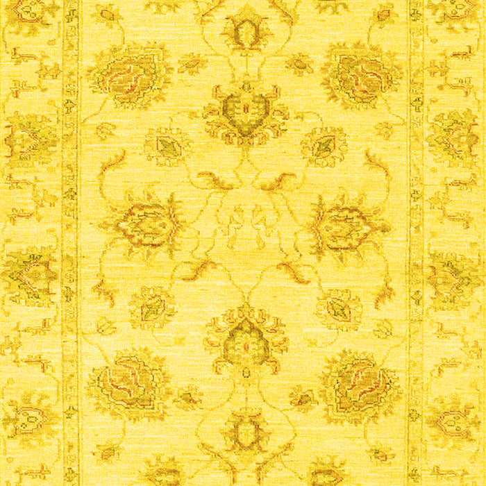 Oriental Yellow Traditional Rug, abs3918yw