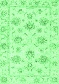 Oriental Emerald Green Traditional Rug, abs3918emgrn