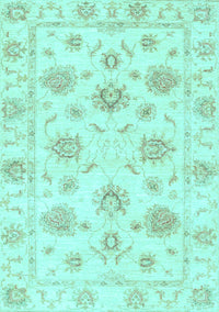 Oriental Light Blue Traditional Rug, abs3918lblu