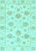 Oriental Light Blue Traditional Rug, abs3918lblu