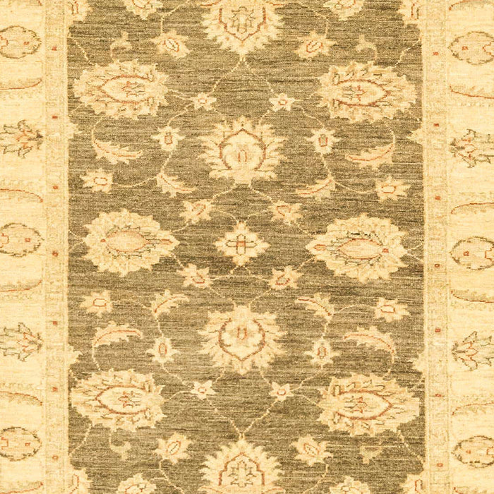 Abstract Yellow Oriental Rug, abs3919