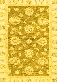 Oriental Yellow Traditional Rug, abs3919yw