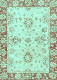 Oriental Light Blue Traditional Rug, abs3920lblu