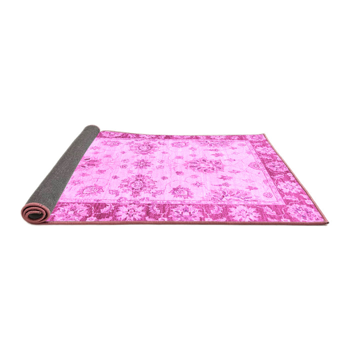 Sideview of Oriental Purple Traditional Rug, abs3920pur