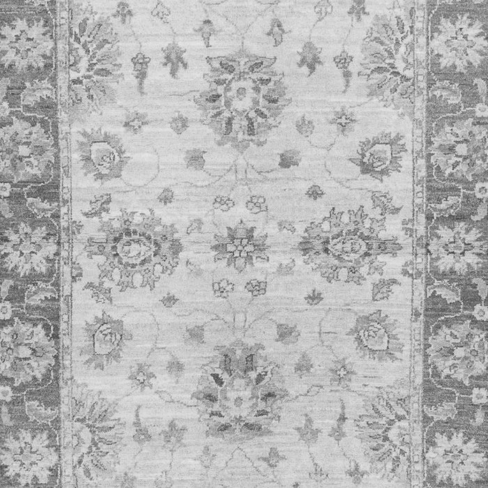 Machine Washable Oriental Gray Traditional Rug, wshabs3920gry