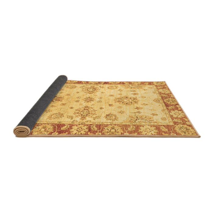 Sideview of Oriental Brown Traditional Rug, abs3920brn