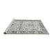 Sideview of Machine Washable Oriental Gray Traditional Rug, wshabs3920gry