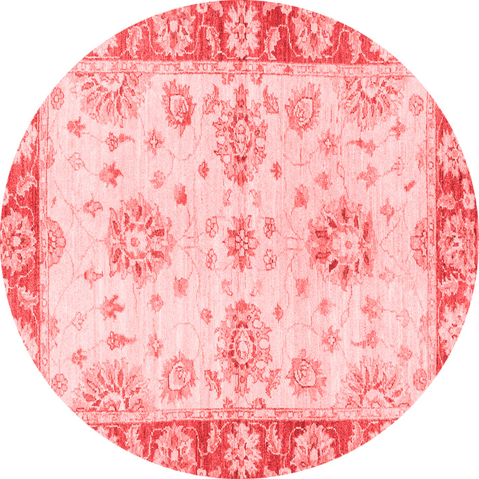 Machine Washable Oriental Red Traditional Rug, wshabs3920red