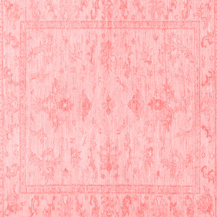 Machine Washable Oriental Red Traditional Rug, wshabs3921red