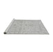 Sideview of Machine Washable Oriental Gray Traditional Rug, wshabs3921gry