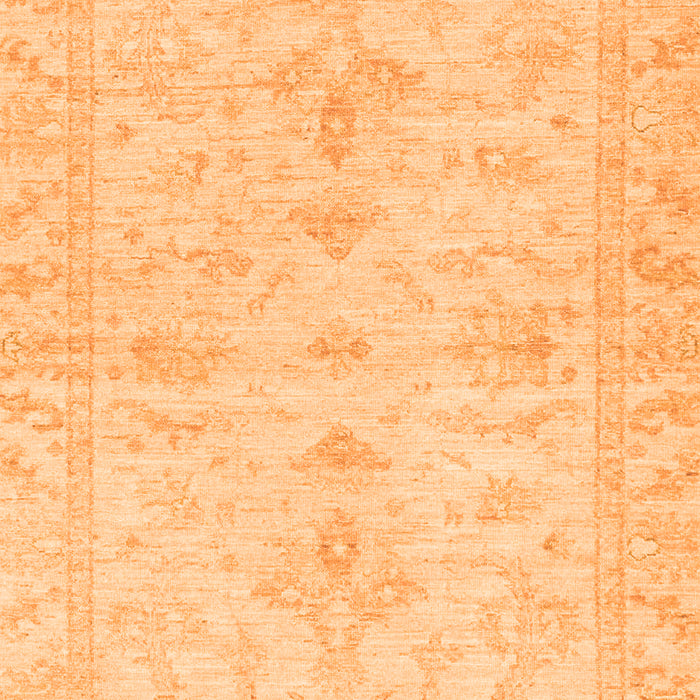 Oriental Orange Traditional Rug, abs3921org