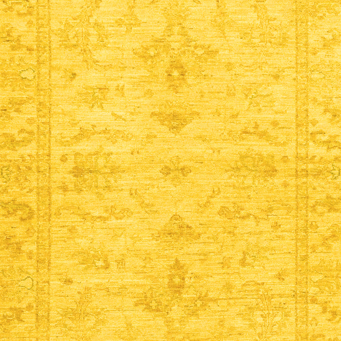 Oriental Yellow Traditional Rug, abs3921yw