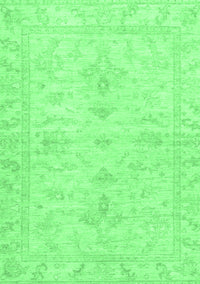 Oriental Emerald Green Traditional Rug, abs3921emgrn