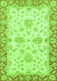 Oriental Green Traditional Rug, abs3922grn