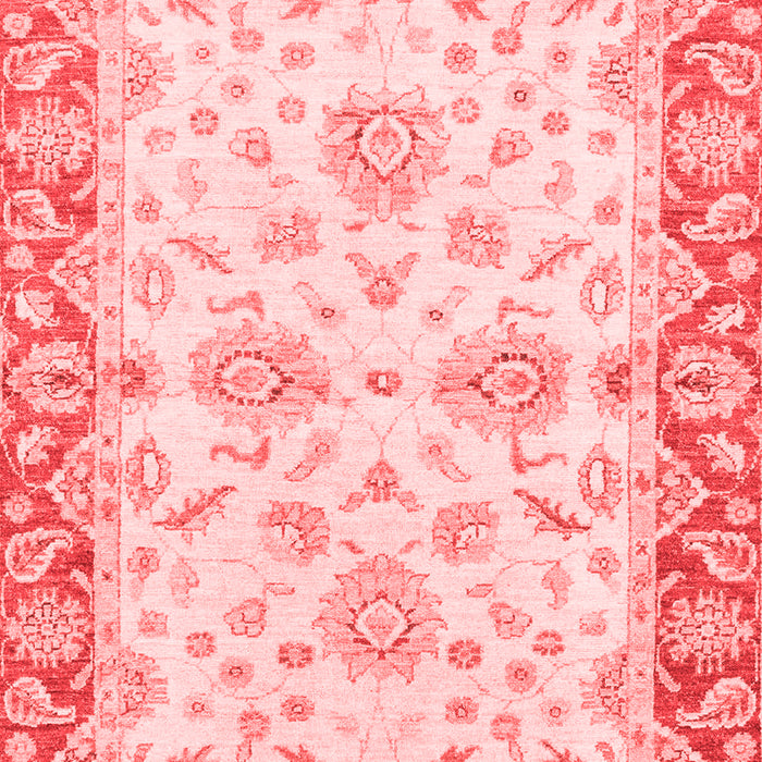 Machine Washable Oriental Red Traditional Rug, wshabs3922red