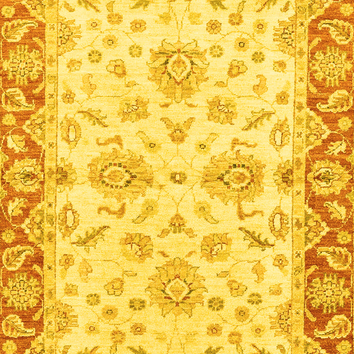 Oriental Yellow Traditional Rug, abs3922yw