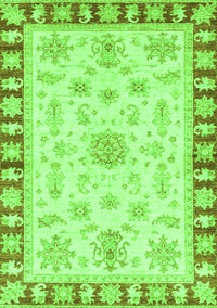 Oriental Green Traditional Rug, abs3923grn