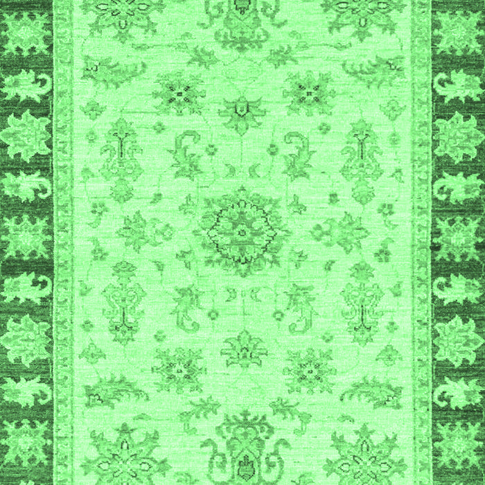 Oriental Emerald Green Traditional Rug, abs3923emgrn