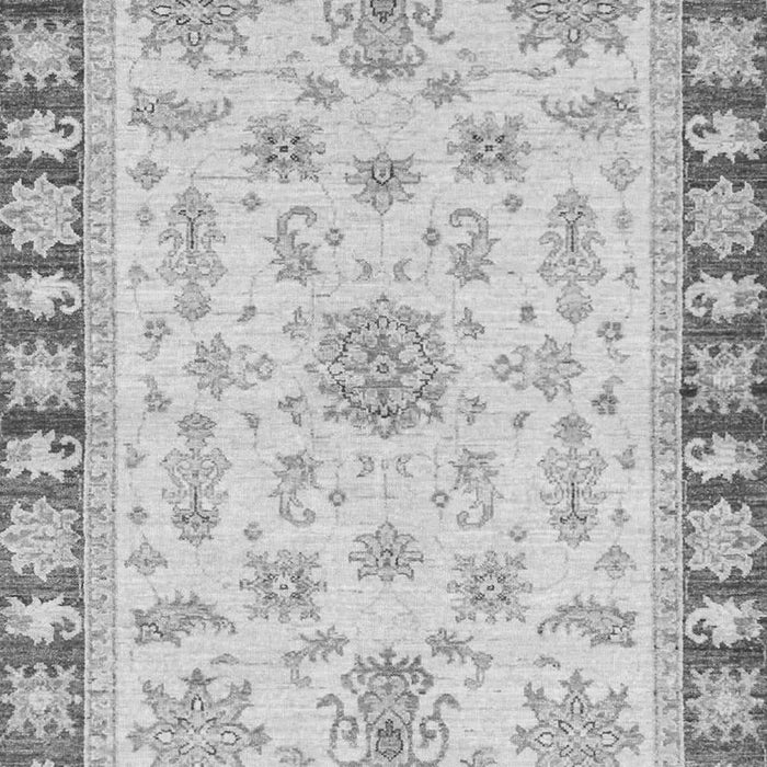 Machine Washable Oriental Gray Traditional Rug, wshabs3923gry