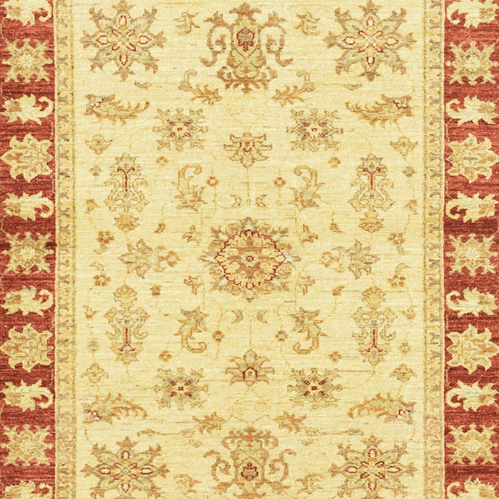 Machine Washable Abstract Mustard Yellow Rug, wshabs3923