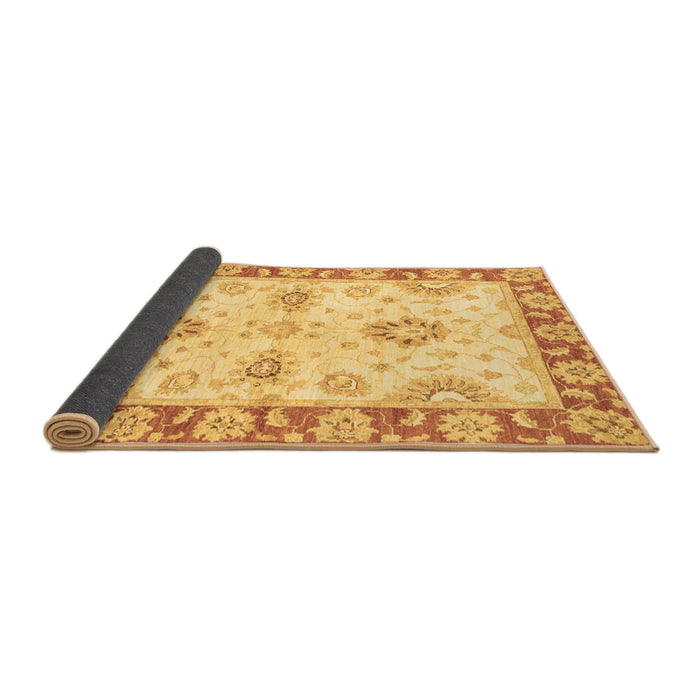 Sideview of Oriental Brown Traditional Rug, abs3924brn