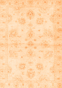 Oriental Orange Traditional Rug, abs3925org