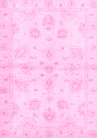 Oriental Pink Traditional Rug, abs3925pnk