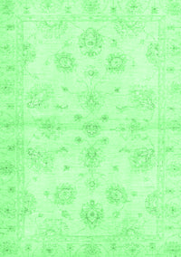 Oriental Emerald Green Traditional Rug, abs3925emgrn