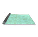 Sideview of Oriental Light Blue Traditional Rug, abs3925lblu