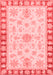 Oriental Red Traditional Area Rugs