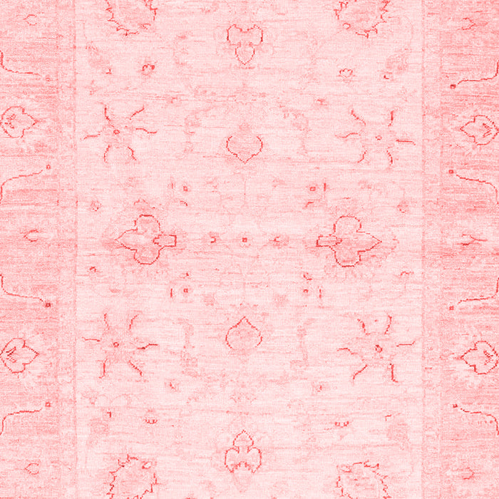 Machine Washable Oriental Red Traditional Rug, wshabs3927red