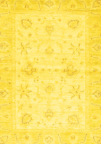 Oriental Yellow Traditional Rug, abs3927yw