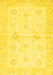 Oriental Yellow Traditional Rug, abs3927yw