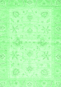 Oriental Emerald Green Traditional Rug, abs3927emgrn