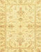 Abstract Mustard Yellow Oriental Rug, abs3928