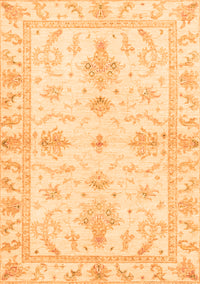 Oriental Orange Traditional Rug, abs3928org